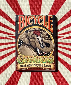 Gilded Bicycle Circus Nostalgic Playing Cards