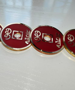 CHINESE COIN RED by N2G - Trick