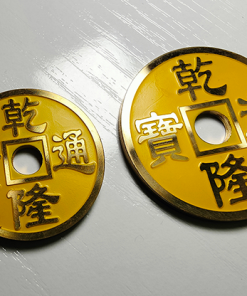 CHINESE COIN YELLOW LARGE by N2G - Trick