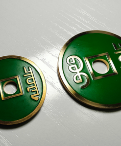 CHINESE COIN GREEN LARGE by N2G - Trick