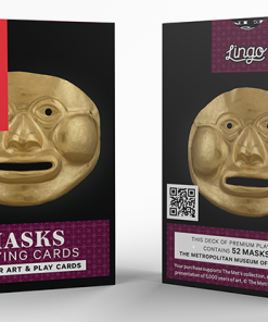 Masks Playing Cards-The Met x Lingo