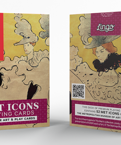 Met Icons Playing Cards-The Met x Lingo