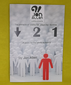 DOWN TO ONE (Gimmicks & Online Instructions) by Jon Allen - Trick