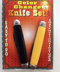 Color Changing Knife (black/yellow) - Economy