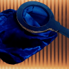 Change Bag with Zipper (Blue Velvet)