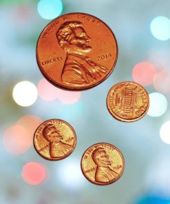 Miniature Pennies (Bag of 6)