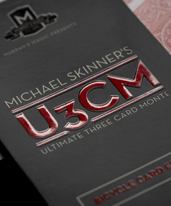 Michael Skinner's Ultimate 3 Card Monte RED by Murphy's Magic Supplies Inc.  - Trick