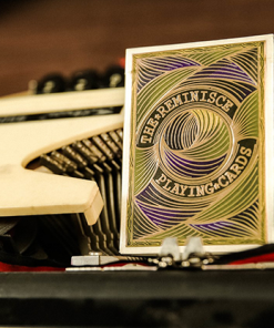 Reminisce (Green) Playing Cards