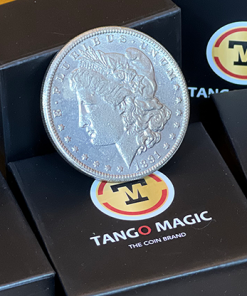 Replica Morgan Magnetic Coin (Gimmicks and Online Instructions) by Tango Magic - Trick