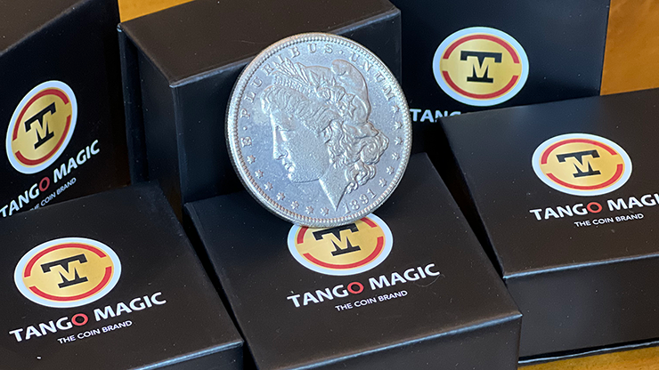 Replica Morgan Magnetic Coin (Gimmicks and Online Instructions) by Tango Magic - Trick Replica Morgan Magnetic Coin (Gimmicks and Online Instructions) by Tango Magic - Trick