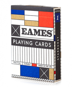 Eames (Starburst Blue) Playing Cards by Art of Play