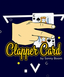 CLAPPER CARD (Gimmicks and Online Instructions) by Sonny Boom - Trick
