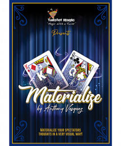 MATERIALIZE (QC) by Anthony Vasquez & Twister Magic - Trick MATERIALIZE (QC) by Anthony Vasquez & Twister Magic - Trick