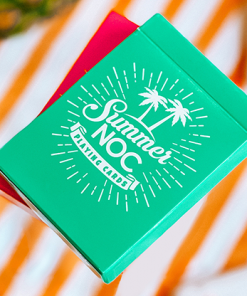 Summer NOC Pro Sunrise (Teal) Playing Cards