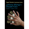 (Super Version) Double Face Super Triple Coin, Eisenhower Dollar Size by Johnny Wong - Trick (Super Version) Double Face Super Triple Coin, Eisenhower Dollar Size by Johnny Wong - Trick