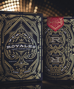 Royales (Midnight Blue) Playing Cards by Kings and Crooks