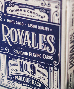 Royales Standards No.9 (Parlor) Playing Cards by Kings and Crooks