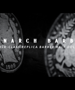 Skymember Presents Monarch (Barber) un-gimmicked Coin Only by Avi Yap - Trick
