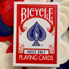 Bicycle Index Only Red Playing Cards