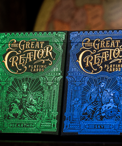 The Great Creator: Sky Edition Playing Cards by Riffle Shuffle