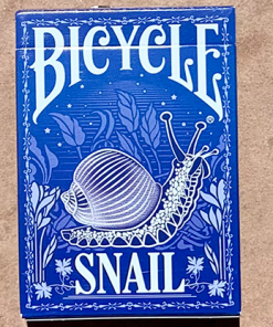 Bicycle Snail (Blue) Playing Cards