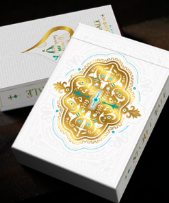 Secret Tale White Knight Playing Cards