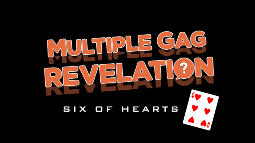 MULTIPLE GAG PREDICTION SIX OF HEARTS by MAGIC AND TRICK DEFMA - Trick