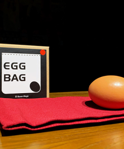 EGG BAG RED by Bacon Magic - Trick