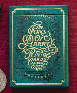 Sons of Liberty (Green) Playing Cards