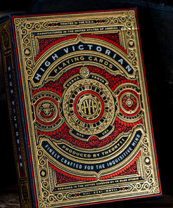High Victorian (Red) Playing Cards by theory11