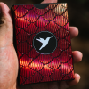 Marvelous Hummingbird Feathers (Red) Playing Cards by Kellar