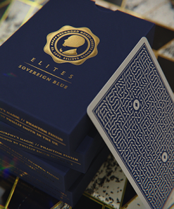 DMC ELITES: V4 Sovereign Blue Playing Cards