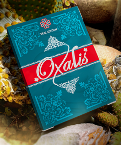 Oxalis (Teal Edition) Playing Cards