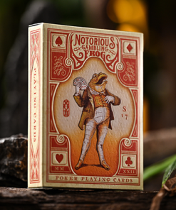 Notorious Gambling Frog (Orange) Playing Cards by Stockholm17