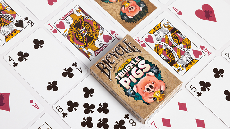Bicycle Super Truffle Pigs Playing Cards Bicycle Super Truffle Pigs Playing Cards
