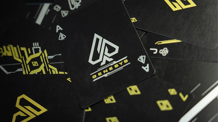 Odyssey Genesys (Black) Edition Playing Cards by Sergio Roca Odyssey Genesys (Black) Edition Playing Cards by Sergio Roca