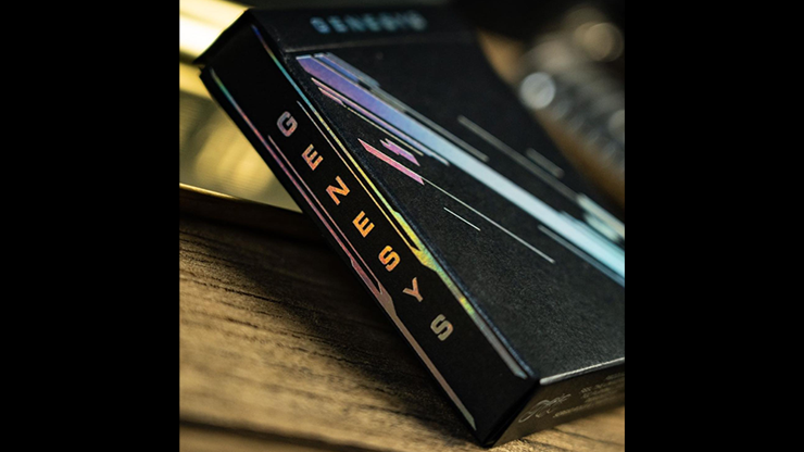 Odyssey Genesys (Black) Edition Playing Cards by Sergio Roca Odyssey Genesys (Black) Edition Playing Cards by Sergio Roca