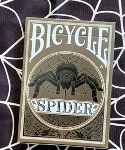 Bicycle Spider (Green) Playing Cards