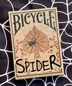 Bicycle Spider (Tan) Playing Cards