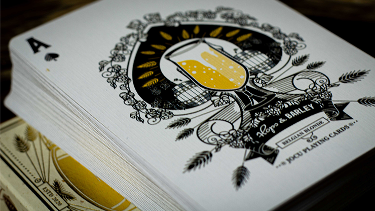Hops & Barley (Belgian Blond) Playing Cards by JOCU Playing Cards Hops & Barley (Belgian Blond) Playing Cards by JOCU Playing Cards