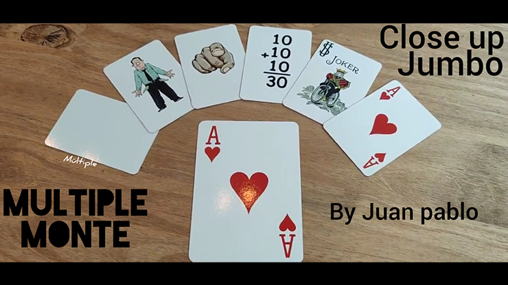 MULTIPLE MONTE Jumbo by Juan Pablo - Trick MULTIPLE MONTE Jumbo by Juan Pablo - Trick