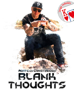 Blank Thoughts Large Index (Gimmicks and Online Instructions) by Mortenn Christian Trick