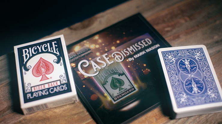 Case Dismissed Blue (Gimmicks and Online Instructions) by Mark Mason - Trick Case Dismissed Blue (Gimmicks and Online Instructions) by Mark Mason - Trick