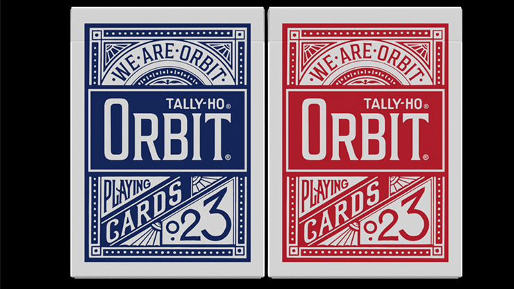 Orbit Tally Ho Circle Back (Blue) Playing Cards Orbit Tally Ho Circle Back (Blue) Playing Cards
