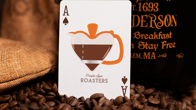 ROASTERS V2 Pumpkin Spice Playing Cards by OPC ROASTERS V2 Pumpkin Spice Playing Cards by OPC