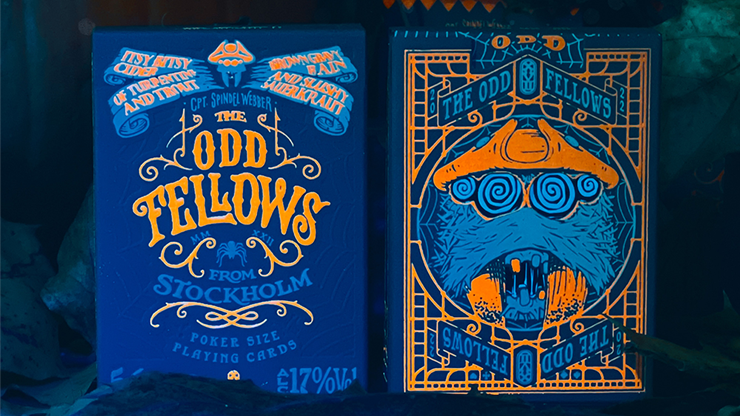 Odd Fellows (Cpt Spindel) Playing Cards by Stockholm 17 Odd Fellows (Cpt Spindel) Playing Cards by Stockholm 17