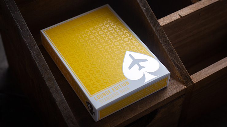 Lounge Edition in Taxiway Yellow by Jetsetter Playing Cards Lounge Edition in Taxiway Yellow by Jetsetter Playing Cards