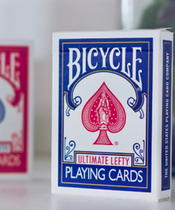 Bicycle Ultimate Lefty Deck Blue (Gimmicks and Online Instructions)