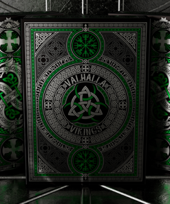 Valhalla Viking Emerald (Standard) Playing Cards