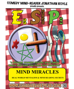 MIND MIRACLES - REAL WORLD MENTALISM & MIND READING SECRETS by Jonathan Royle mixed media DOWNLOAD